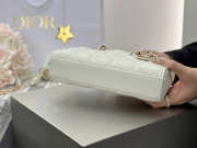 Uubags Dior Small Lady D-Joy Bag Latte Cannage Lambskin 22x12x6cm - 5