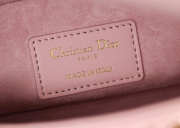 Uubags Dior Small Lady D-Joy Bag Powder Pink Cannage Lambskin 22x12x6cm - 2