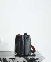 Uubags Chanel Small Bucket Bag In Calfskin & Gold-Tone Metal Black 19x18x10cm - 6