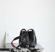 Uubags Chanel Small Bucket Bag In Calfskin & Gold-Tone Metal Black 19x18x10cm - 4