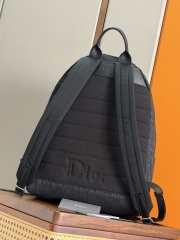 Uubags Dior Jett Zipped Backpack Black Dior Oblique Jacquard 32x42x19cm  - 4