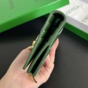 Uubags Bottega Veneta Andiamo Long Wallet In Basil 19x9.5x0.5cm - 5