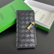 Uubags Bottega Veneta Andiamo Long Wallet In Black 19x9.5x0.5cm - 1
