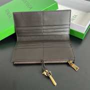 Uubags Bottega Veneta Andiamo Long Wallet In Pickle 19x9.5x0.5cm - 2