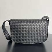 Uubags Bottega Veneta Veneto Large Messenger In Black 36x24x10cm - 1