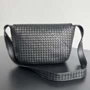 Uubags Bottega Veneta Veneto Large Messenger In Black 36x24x10cm - 2