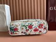 Uubags Gucci Tribeca large tote bag in white and multicolor canvas 38x29.5x13cm - 5