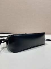 Uubags Prada 1BA511 carry mini leather handbag in black 20x13.5x6cm - 3