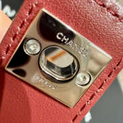 Uubags Chanel Leather Belt In Suede & Metal Black & Silver 2.5cm - 2