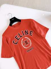 Uubags Celine T-shirt in cotton jersey red cycliste - 2