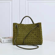 Uubags Bottega Veneta Andiamo Medium Bag In Military Green 32x24x12cm - 2