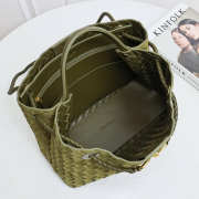 Uubags Bottega Veneta Andiamo Medium Bag In Military Green 32x24x12cm - 4