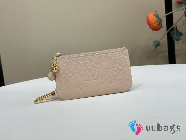 Uubags Louis Vuitton M28993 Key Pouch Wallet Hazelnut Brown 12x7x1.5cm - 1