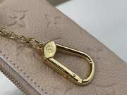 Uubags Louis Vuitton M28993 Key Pouch Wallet Hazelnut Brown 12x7x1.5cm - 2