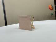 Uubags Louis Vuitton M28995 LV Charms Card Holder Hazelnut Brown 10.2x7.3x0.3cm - 5
