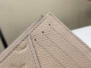 Uubags Louis Vuitton M28985 Romy Card Holder In Hazelnut Brown 12x8x0.8cm - 2