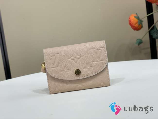 Uubags Louis Vuitton M28987 Rosalie Coin Purse Hazelnut Brown 11x8x2.5cm - 1