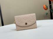 Uubags Louis Vuitton M28987 Rosalie Coin Purse Hazelnut Brown 11x8x2.5cm - 1