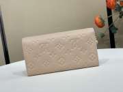 Uubags Louis Vuitton M29465 Sarah Wallet In Cream 19x10.5x2cm - 3