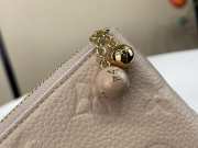 Uubags Louis Vuitton M28969 Zippy Wallet In Cream Cowhide Leather 19.5x10.5x2.5cm - 2