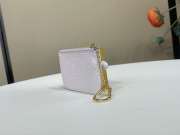 Uubags Louis Vuitton M28992 Key Pouch Wallet Sweet Lavender Purple Cowhide 12x7x1.5cm - 6