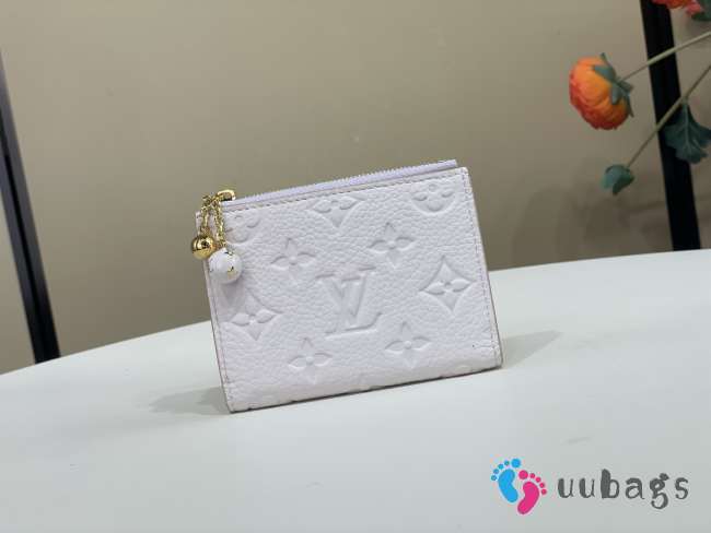 Uubags Louis Vuitton M29251 Lisa's Wallet Sweet Lavender Purple 9x11.5x1.5cm - 1