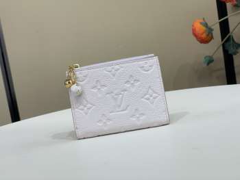 Uubags Louis Vuitton M29251 Lisa's Wallet Sweet Lavender Purple 9x11.5x1.5cm