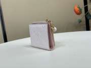 Uubags Louis Vuitton M29251 Lisa's Wallet Sweet Lavender Purple 9x11.5x1.5cm - 3