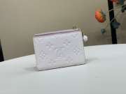 Uubags Louis Vuitton M29251 Lisa's Wallet Sweet Lavender Purple 9x11.5x1.5cm - 6
