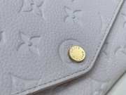 Uubags Louis Vuitton M29465 Sarah Wallet In Sweet Lavender Cowhide Leather 19x10.5x2cm - 3
