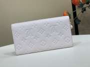 Uubags Louis Vuitton M29465 Sarah Wallet In Sweet Lavender Cowhide Leather 19x10.5x2cm - 2