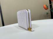 Uubags Louis Vuitton M28969 Zippy Wallet In Sweet Lavender Cowhide Leather 19.5x10.5x2.5cm - 6