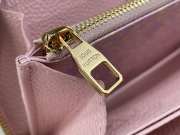 Uubags Louis Vuitton M28969 Zippy Wallet In Sweet Lavender Cowhide Leather 19.5x10.5x2.5cm - 4