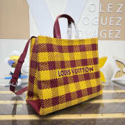 Uubags Louis Vuitton N40880 Shopper Tote MM In Yellow/Mustard 40x32x16cm - 5