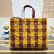 Uubags Louis Vuitton N40880 Shopper Tote MM In Yellow/Mustard 40x32x16cm - 4
