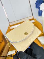 Uubags Louis Vuitton M29797 Portemonnaie Rosalie Wallet In Poplar, Blue Iris Cowhide Leather 11x8x2.5cm - 5