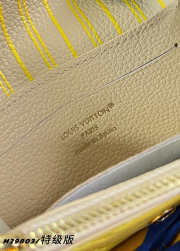 Uubags Louis Vuitton M29803 Rosalie Coin Wallet Sunflower Yellow/Poplar Color Cowhide Leather 11x8x2.5cm - 4