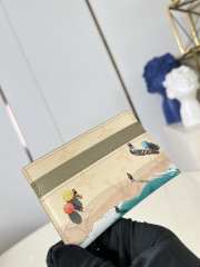 Uubags Louis Vuitton M2A350 Bosch Card Holder Beach Sand Color Monogram Canvas Material 11x7x1.5cm - 6