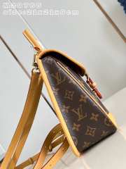 Uubags Louis Vuitton M29766 Diane Backpack Monogram Canvas Material 21x21.5x9cm - 3