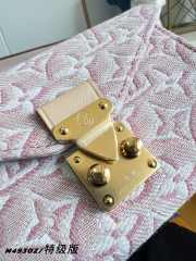 Uubags Louis Vuitton M4930Z Metis Belt With Small Pouch Light Pink Woven Fabric 8cm - 6