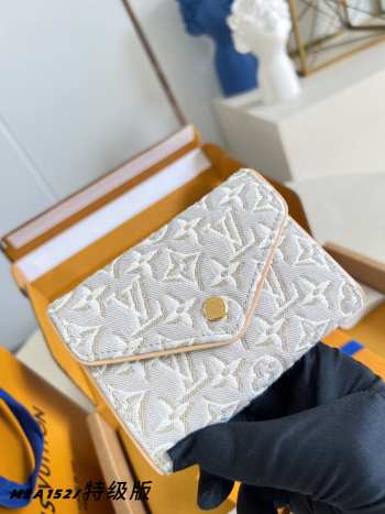 Uubags Louis Vuitton M2A152 Victorine Monogram Emblème Pattern In Peuplier Color 12x9.5x2.5cm