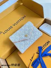 Uubags Louis Vuitton M2A152 Victorine Monogram Emblème Pattern In Peuplier Color 12x9.5x2.5cm - 6