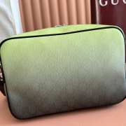 Uubags Gucci Chroma Medium Crossbody Bag Green 28.5x18x7.5cm - 2