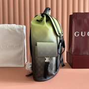 Uubags Gucci Chroma large backpack blue 35x46x12cm - 4