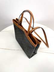Uubags Celine small square cabas in triomphe canvas 26x23x8.5cm  - 2