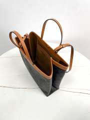 Uubags Celine small square cabas in triomphe canvas 26x23x8.5cm  - 3