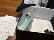 Chanel small 23p Kelly light blue bag 19x10x4.5cm - 5