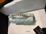 Chanel small 23p Kelly light blue bag 19x10x4.5cm - 4