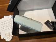 Chanel small 23p Kelly light blue bag 19x10x4.5cm - 2