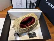 Uubags Chanel Cruise 2026/27 Woven Basket Bag In Natural Color 25.5x23x14.5cm - 3